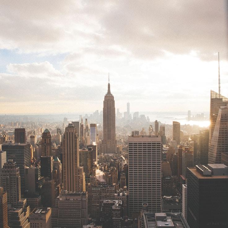 Sunset outdoors in United States